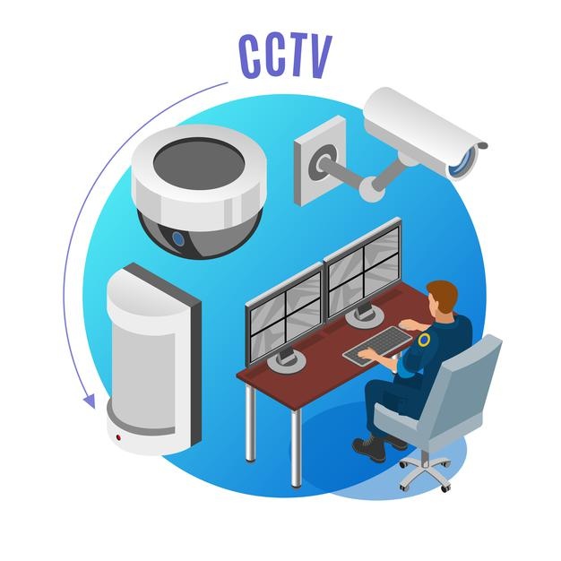 CCTV kamerás megfigyelő rendszer